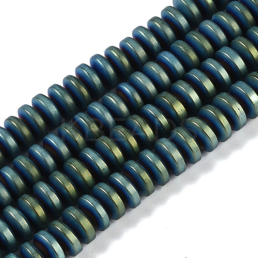 Wholesale Electroplated Synthetic Non Magnetic Hematite Beads Strands