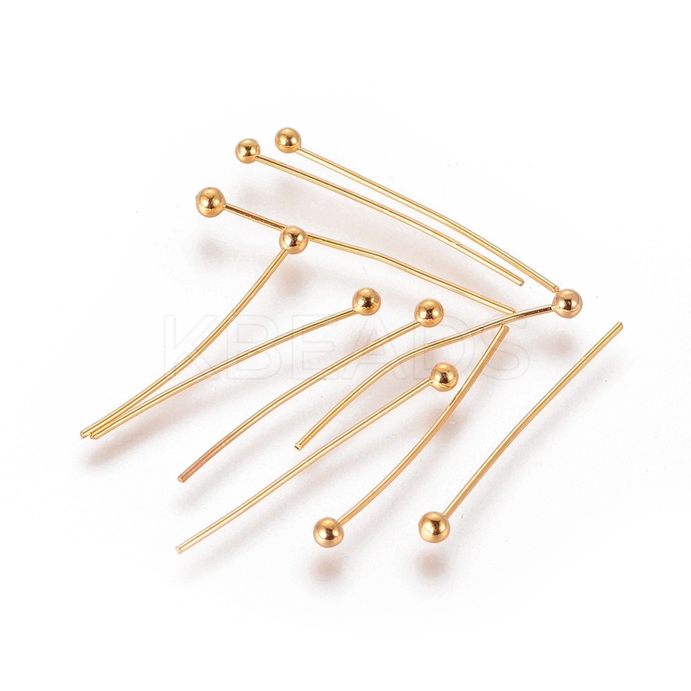 Wholesale Brass Ball Head Pins Kbeads