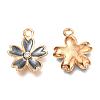 Alloy Enamel Pendants ENAM-WH0049-42LG-02-RS-2