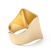 Square Enamel with Evil Eye Wide Band Finger Rings LS-RJEW-A014-02G-08-4