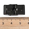 Ion Plating(IP) 201 Stainless Steel Watch Band Clasps STAS-C006-1-02B-01-3