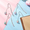 3Pcs Tibetan Silver Alloy Hook Bookmark AJEW-JK00401-2