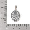 999 Fine Silver Religious Medal Pendants LS-STER-C006-02AS-3
