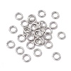 Non-Tarnish 304 Stainless Steel Open Jump Rings X-STAS-C040-01E-P-1