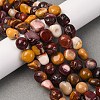 Natural Mookaite Beads Strands G-D0002-D72-2