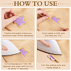 16Pcs 16 Colors Towel Embroidery Style Cloth Iron on/Sew on Patches DIY-MA0006-59-5