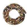 Natural HuBei Turquoise Beads Strands G-L628-A02-3mm-3