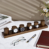 6-Slot Wood Watches Holder Stands ODIS-WH0030-127-4
