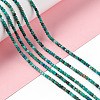 Natural Chrysocolla Beads Strands G-F717-06-2