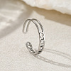 Ring 201 Stainless Steel Cuff Rings for Women FS-WG26F46-04-1
