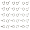 Unicraftale 30Pcs Ion Plating(IP) 304 Stainless Steel Spring Ring Clasps STAS-UN0052-57-1