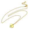 304 Stainless Steel Pendant Necklaces NJEW-M099-01C-G-2