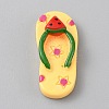 Opaque Resin Cabochons LS-RESI-WH0077-32D-1