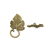 Zinc Alloy Toggle Clasps PALLOY-WH0085-96-1
