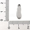 Anti-Tarnish 304 Stainless Steel Pendants STAS-M084-01B-P-3