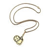 201 Stainless Steel Pickleball Paddle Pendant Box Chain Necklaces for Women Men LS-NJEW-H050-02G-4
