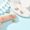 SHEGRACE Brass Lobster Claw Clasps XGRQ58684-765G-4