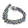 Electroplate Glass Beads Strands EGLA-P066-03A-FR03-2