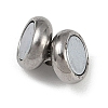 304 Stainless Steel Magnetic Clasps STAS-C127-08P-2