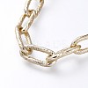 Aluminum Paperclip Chain Necklaces NJEW-JN02797-01-2