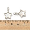 Natural White Shell Pendants KK-A214-26P-3