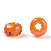 Round Transparent Colors Rainbow Glass Seed Beads X-SEED-A007-3mm-169-4