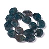 Faceted Natural Apatite Beads Strands G-H242-01B-2