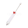 Heart Plastic Ball-Point Pen LS-AJEW-P126-B02-1