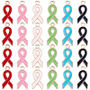 DIY Awareness Ribbon Themed Pendant Making Kits DIY-SC0014-18-1