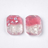 Two Tone Resin Cabochons X-CRES-T014-06A-3