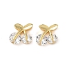 Brass Micro Pave Cubic Zirconia Pendants KK-D502-15G-1