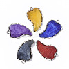 Druzy Resin Pendants X-RESI-T039-010-1