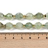 Natural Prehnite Beads Strands G-N342-149I-25-5