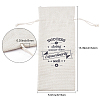 Jute Cloth Wine Packing Bags ABAG-WH0005-72G-2