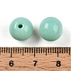 Opaque Solid Color Glass Beads GLAA-N007-10mm-A10-3