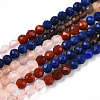Natural & Synthetic Mixed Gemstone Beads Strands G-D080-A01-03-03-4