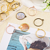 80Pcs 4 Colors Zinc Alloy Pendants FIND-CA0008-82-4