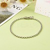 Tarnish Resistant 304 Stainless Steel Rolo Chain Bracelets BJEW-JB06447-01-2