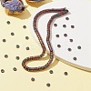 Electroplate Non-magnetic Synthetic Hematite Beads Strands G-YW0001-49B-2