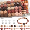 162Pcs Silicone Beads SIL-YW0001-91-1
