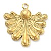 Ion Plating(IP) 304 Stainless Steel Pendants STAS-P379-02D-G-1