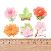 Opaque Resin & Enamel Cabochons RE-B003-04-2