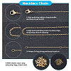 DIY 304 Stainless Steel Necklace Making Kits DIY-UN0002-23-4