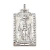 Brass Micro Pave Cubic Zirconia Pendants with Enamel KK-H458-01P-20-1