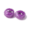 Fuuny Baking Paint Glass Enamel Beads LAMP-Q045-01F-4