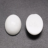 Oval Natural White Jade Cabochons X-G-K020-18x13mm-12-2
