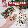 DIY Christmas Polymer Clay Rhinestone & Glass & Acrylic Beads Jewelry Findings Kits Kits DIY-NB0012-24-3
