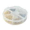 DIY Zinc Alloy Lobster Claw Clasps & 304 Stainless Steel Open Jump Rings & Brass Bead Tips Making Findings Kits DIY-FS0006-92-6