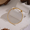 Adjustable 304 Stainless Steel Bangles for Women NI1850-4
