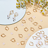 28Pcs Brass Clip-on Hoop Earring Findings KK-ME0001-30G-4